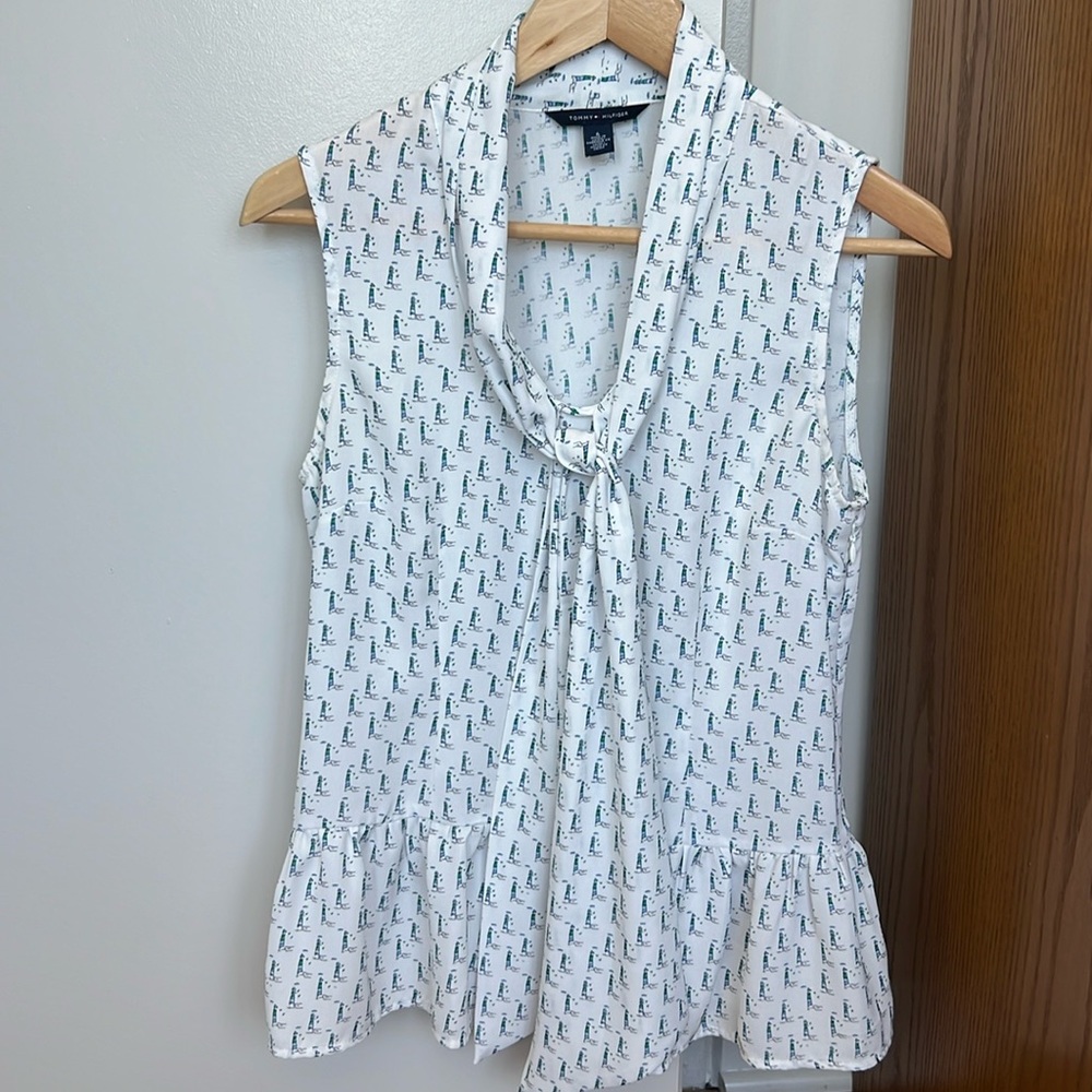 Tommy Hilfiger lighthouse blouse